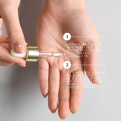 Serum za roke in obnohtno kožico - Globoka hidratacija in prehrana